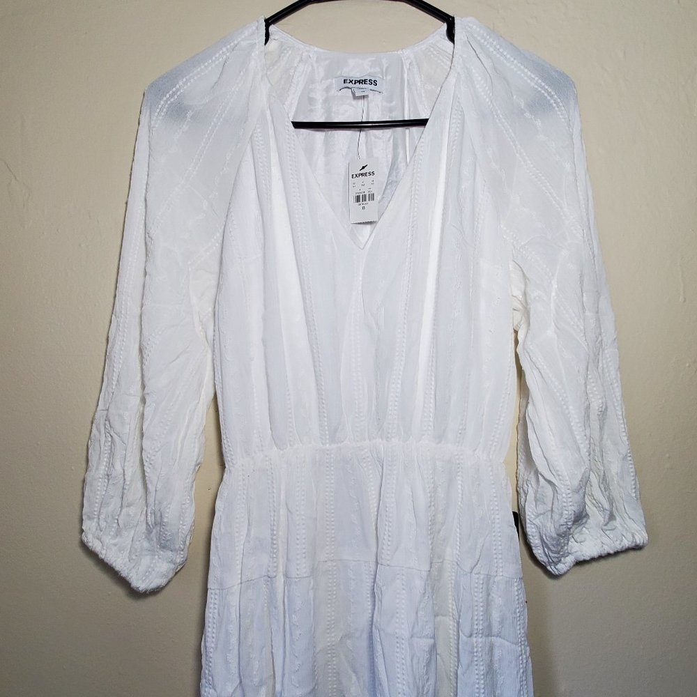 NWT White Express Dress
